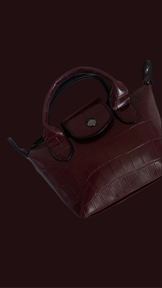 Mini Burgundy Bag