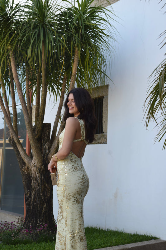 Dalia Dress - Yellow