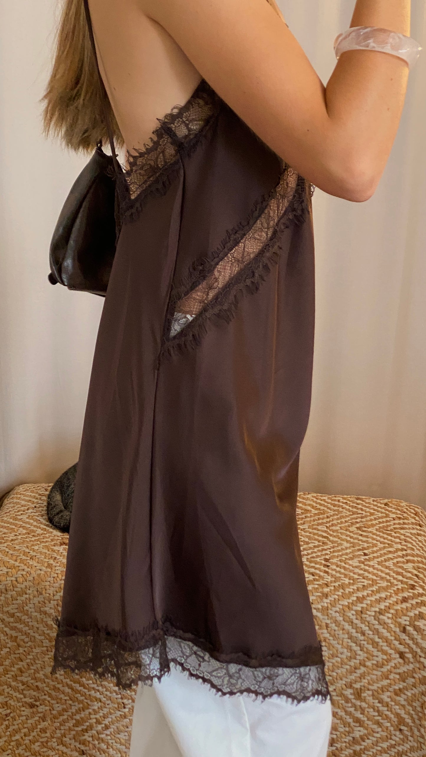 Vestido / Top Lace Assimétrico