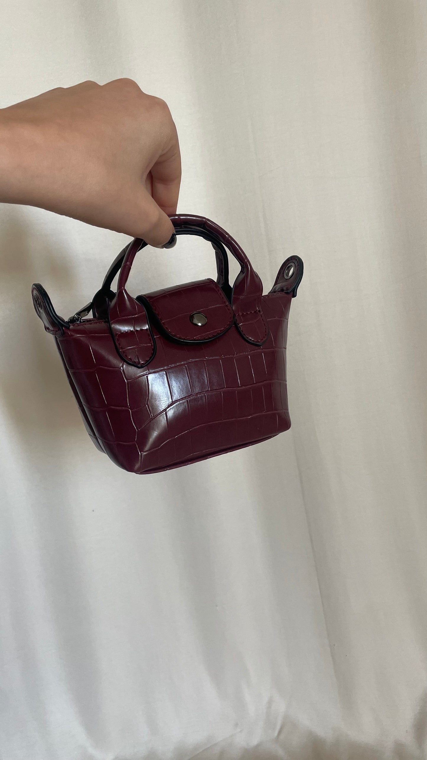 Mini Burgundy Bag