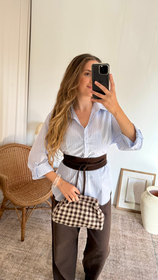 Cinto Faixa Leather