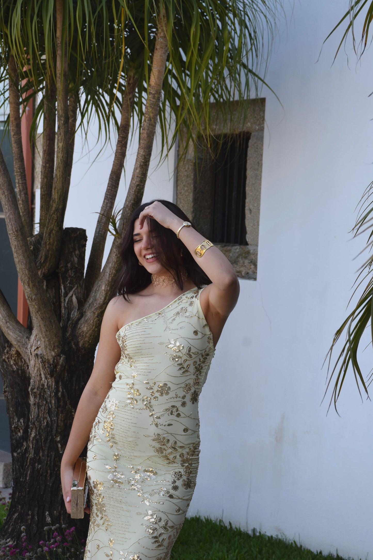 Dalia Dress - Yellow