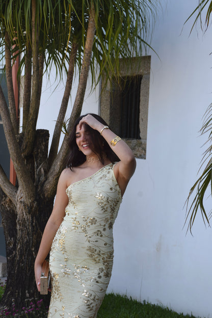 Dalia Dress - Yellow