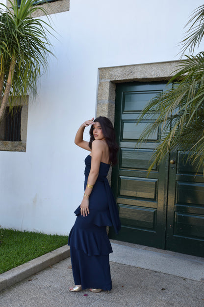 Triana Dress - Blue