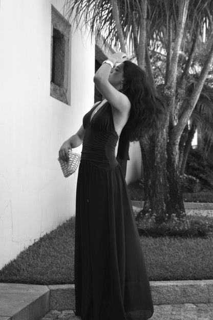 Nami Dress - Burgundy