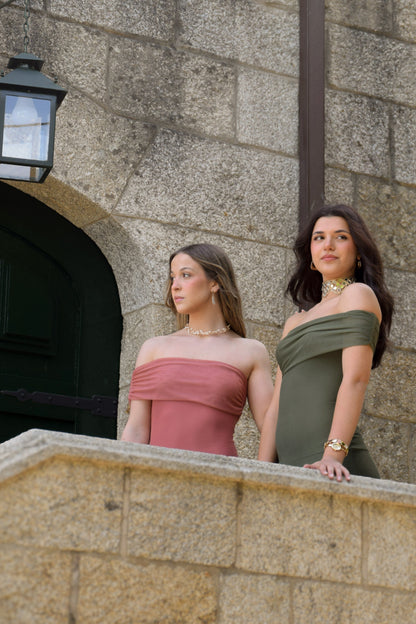 Solera Dress -Coral