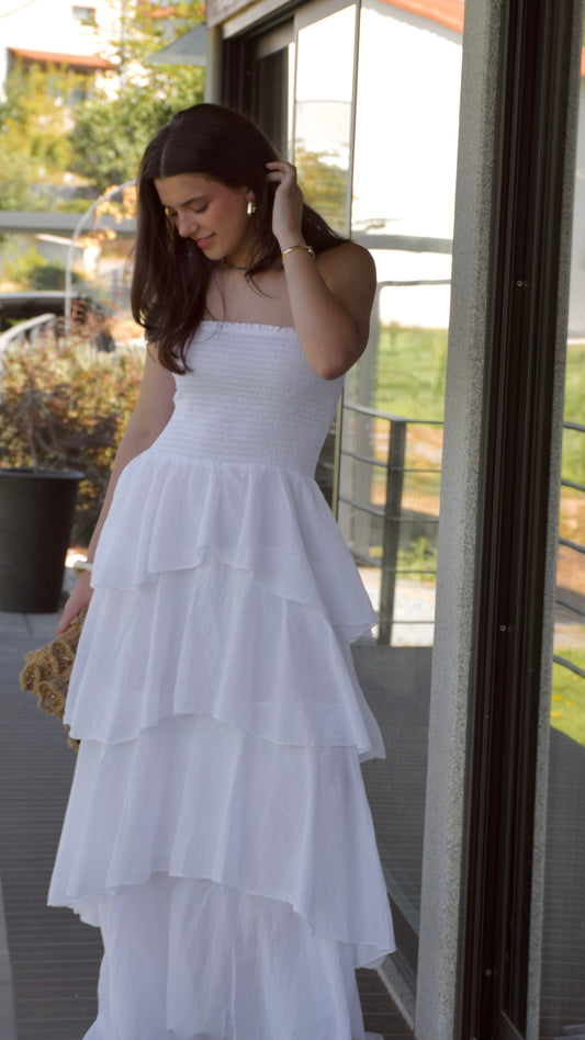 Duna Dress - White