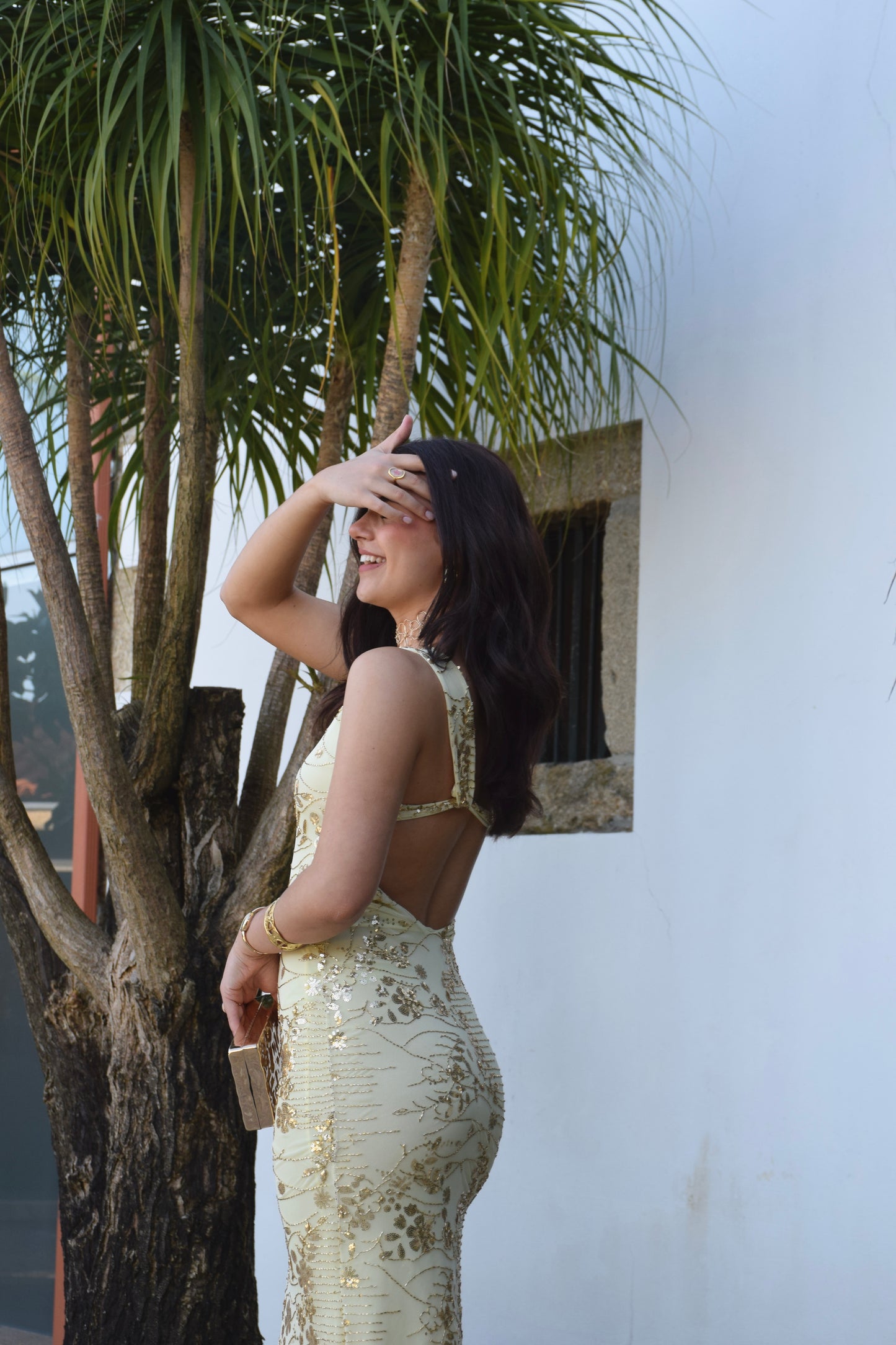 Dalia Dress - Yellow