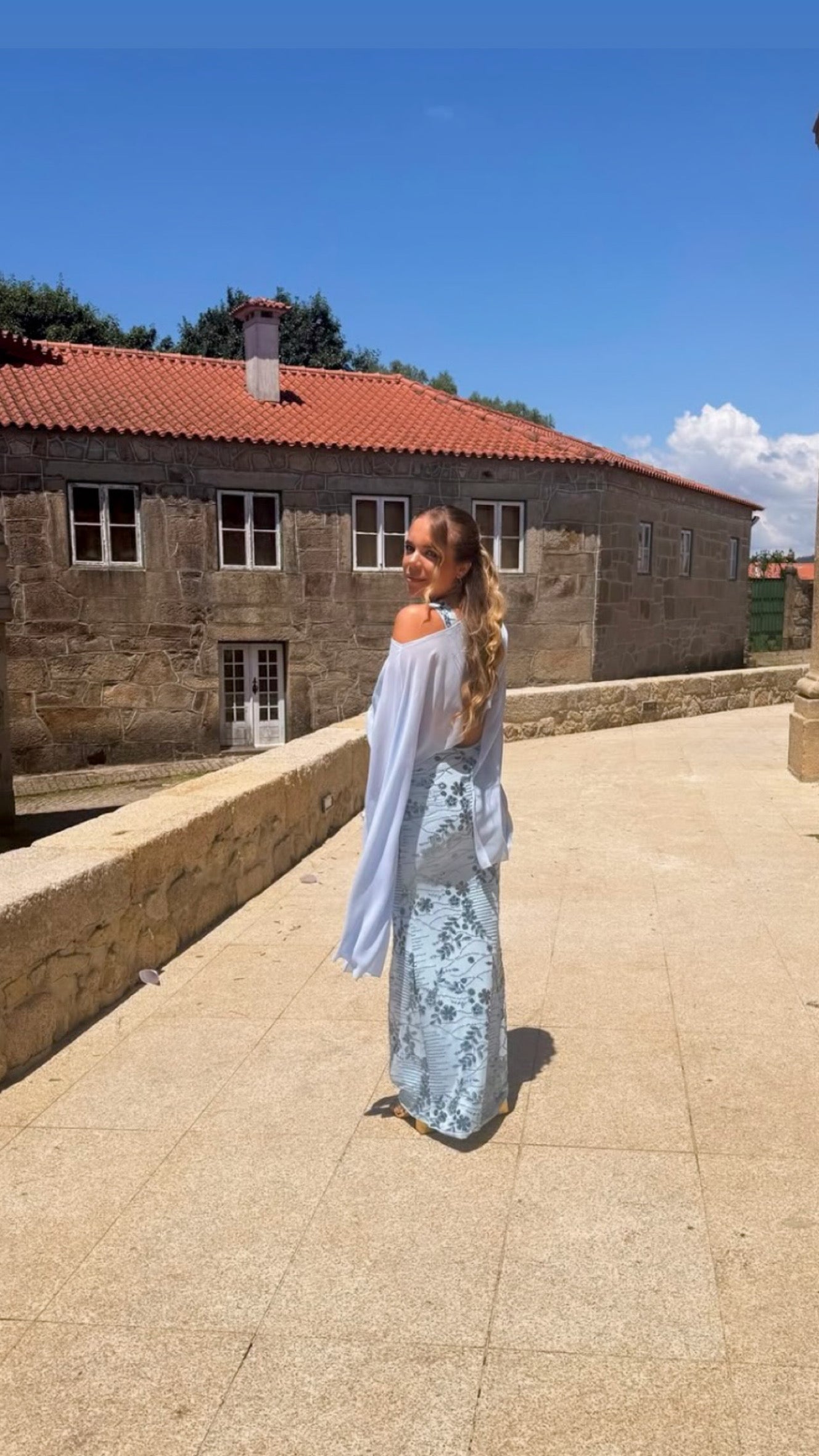 Dalia Dress - Blue