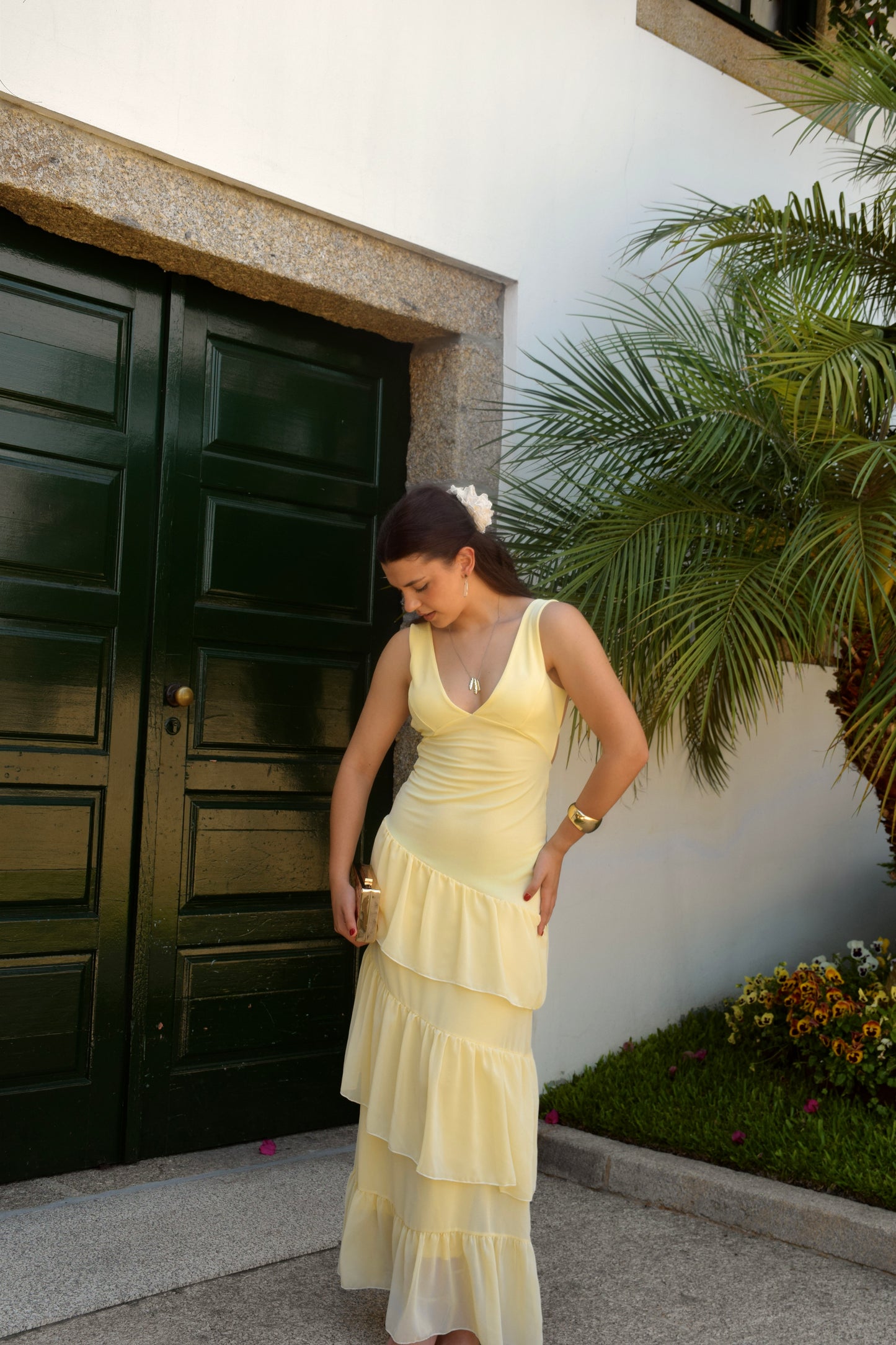 Mhiel Dress - Yellow