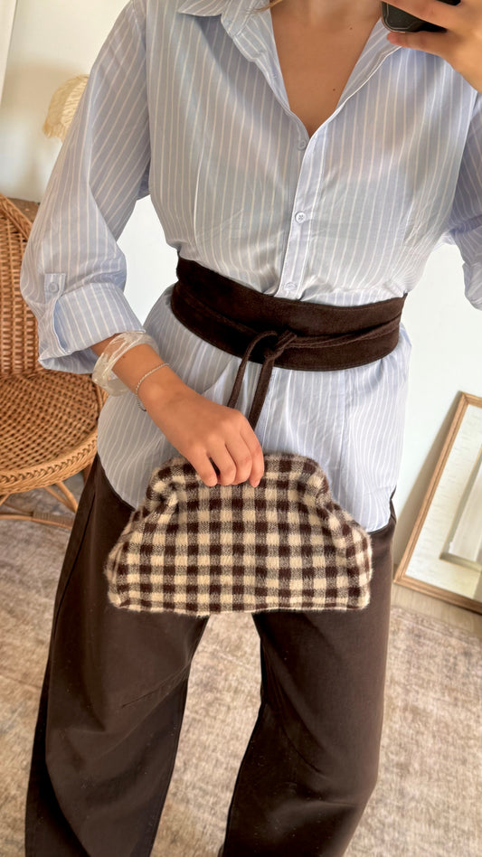 Cinto Faixa Leather