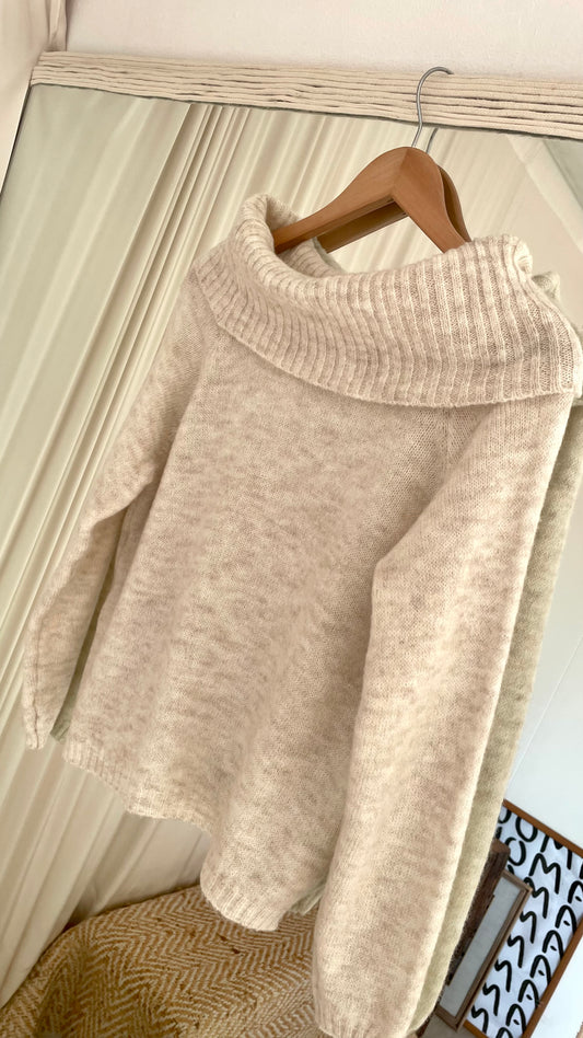 Sweater Shoulders On