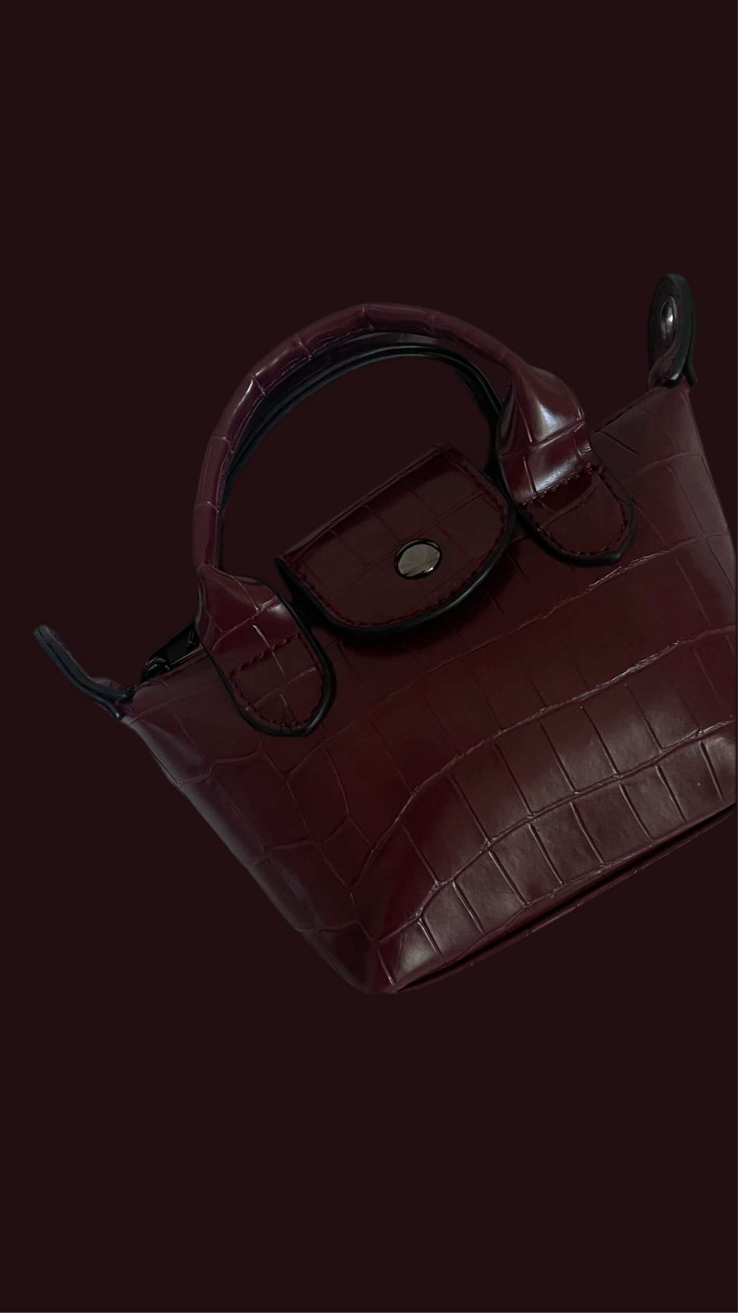 Mini Burgundy Bag