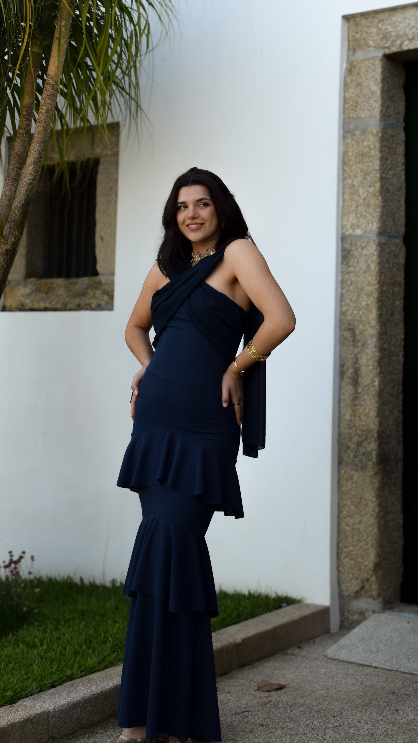 Triana Dress - Blue