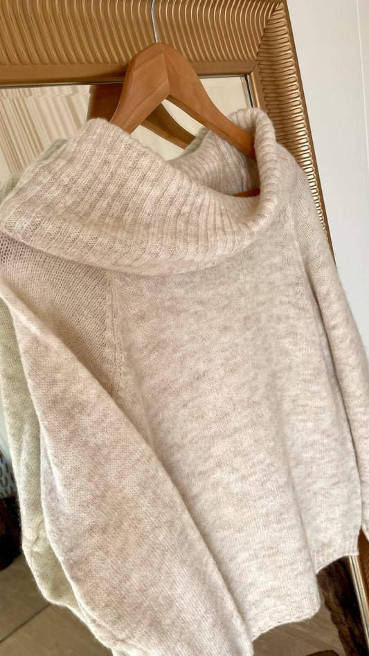 Sweater Shoulders On
