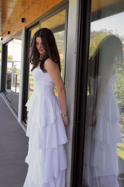 Duna Dress - White