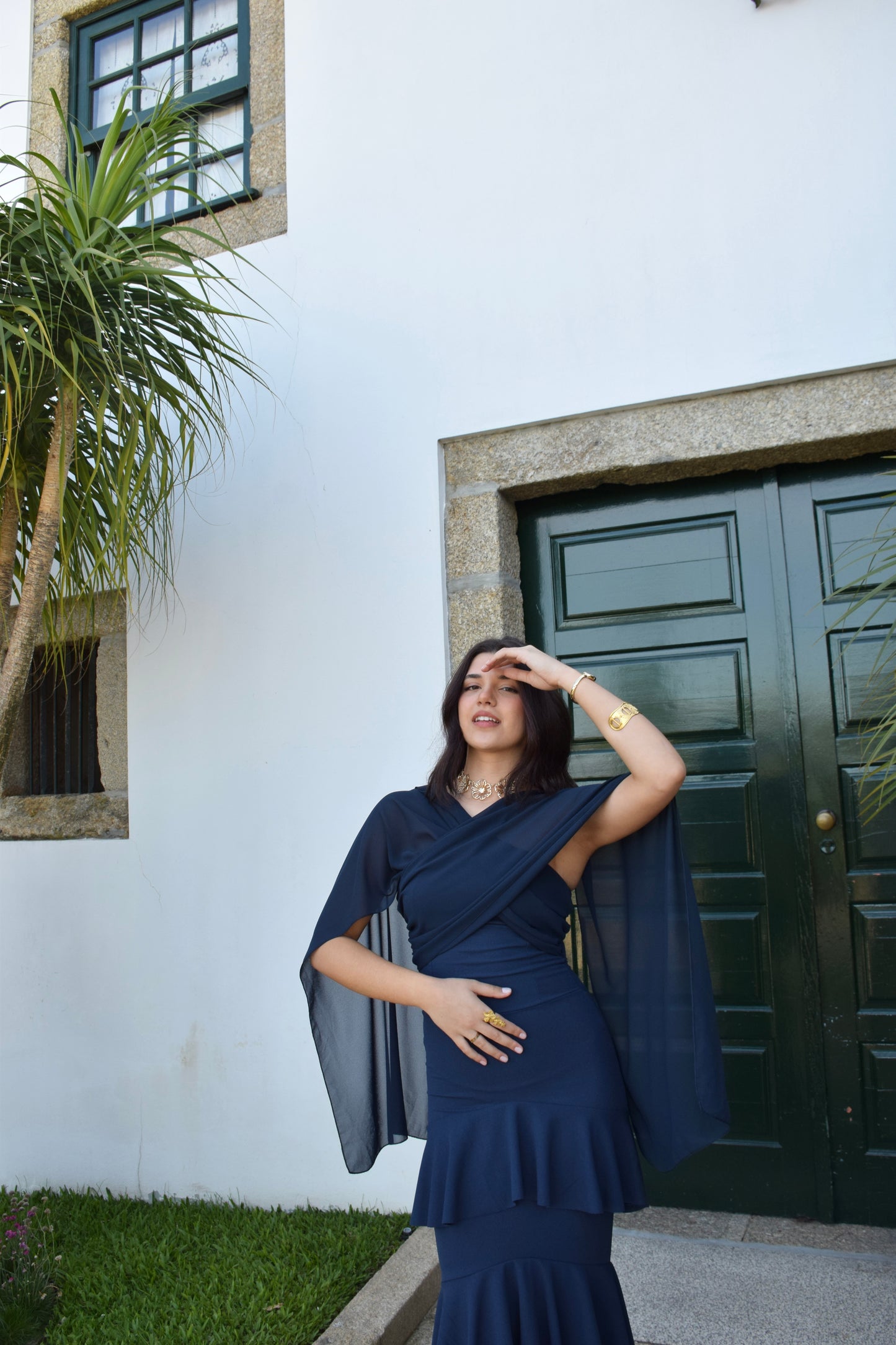 Triana Dress - Blue