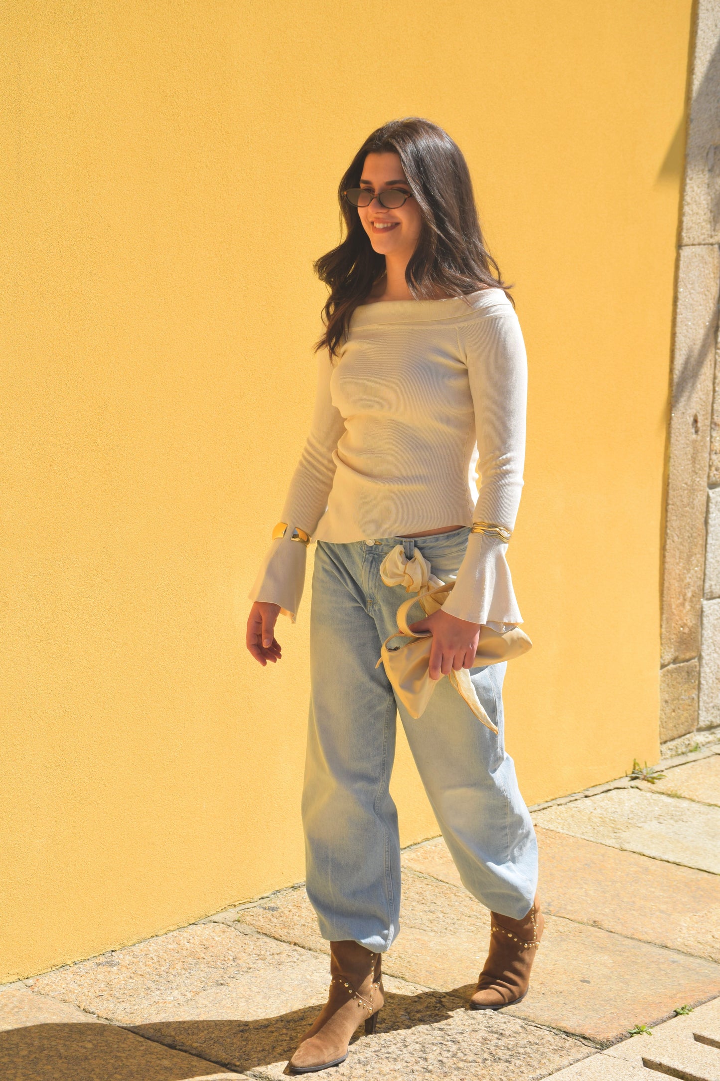 Flare Sleeve Shirt