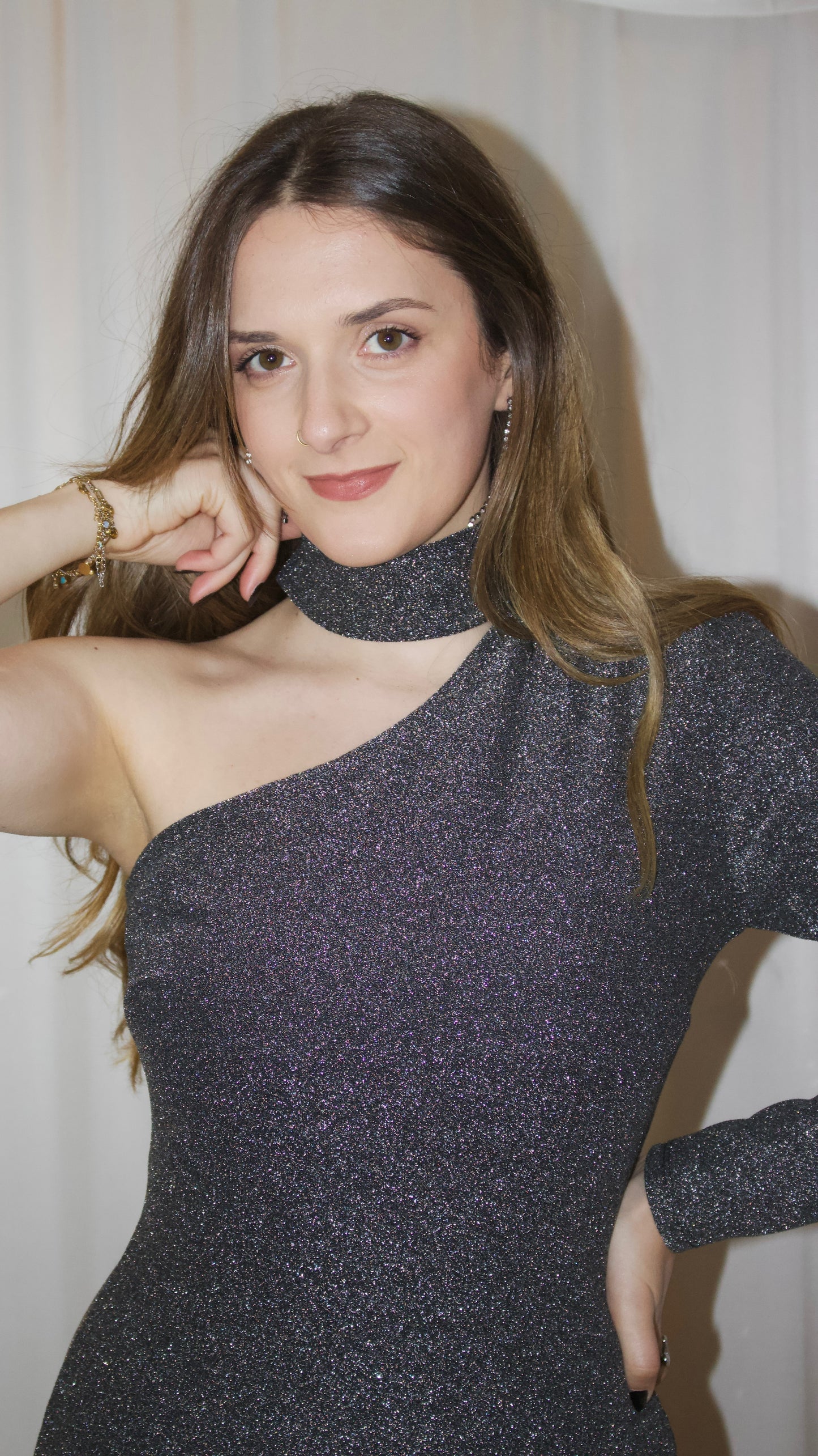 Vestido Silver Glam