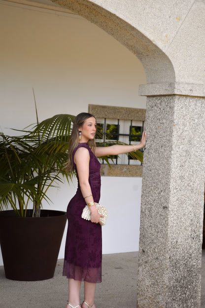 Carmesí Dress - Plum Purple