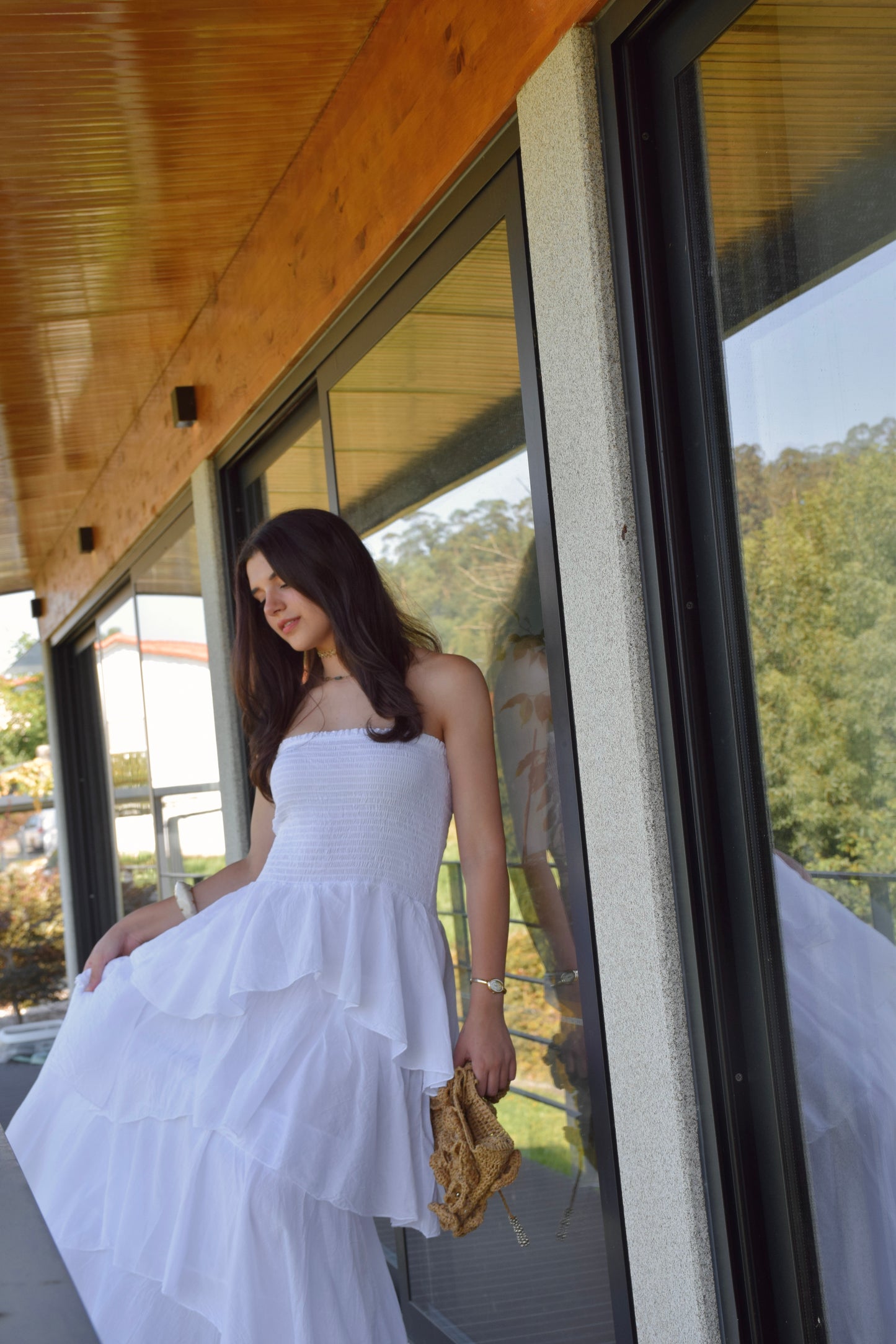Duna Dress - White