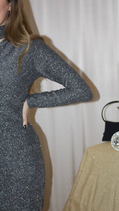 Vestido Silver Glam