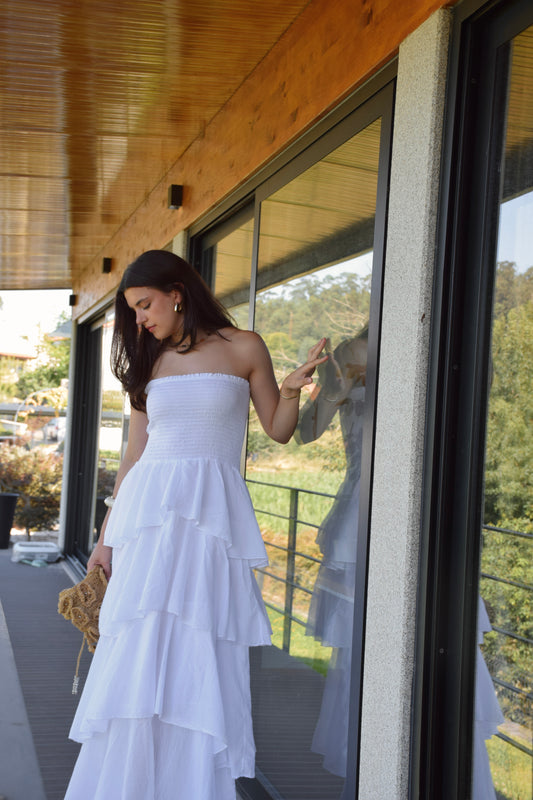 Duna Dress - White