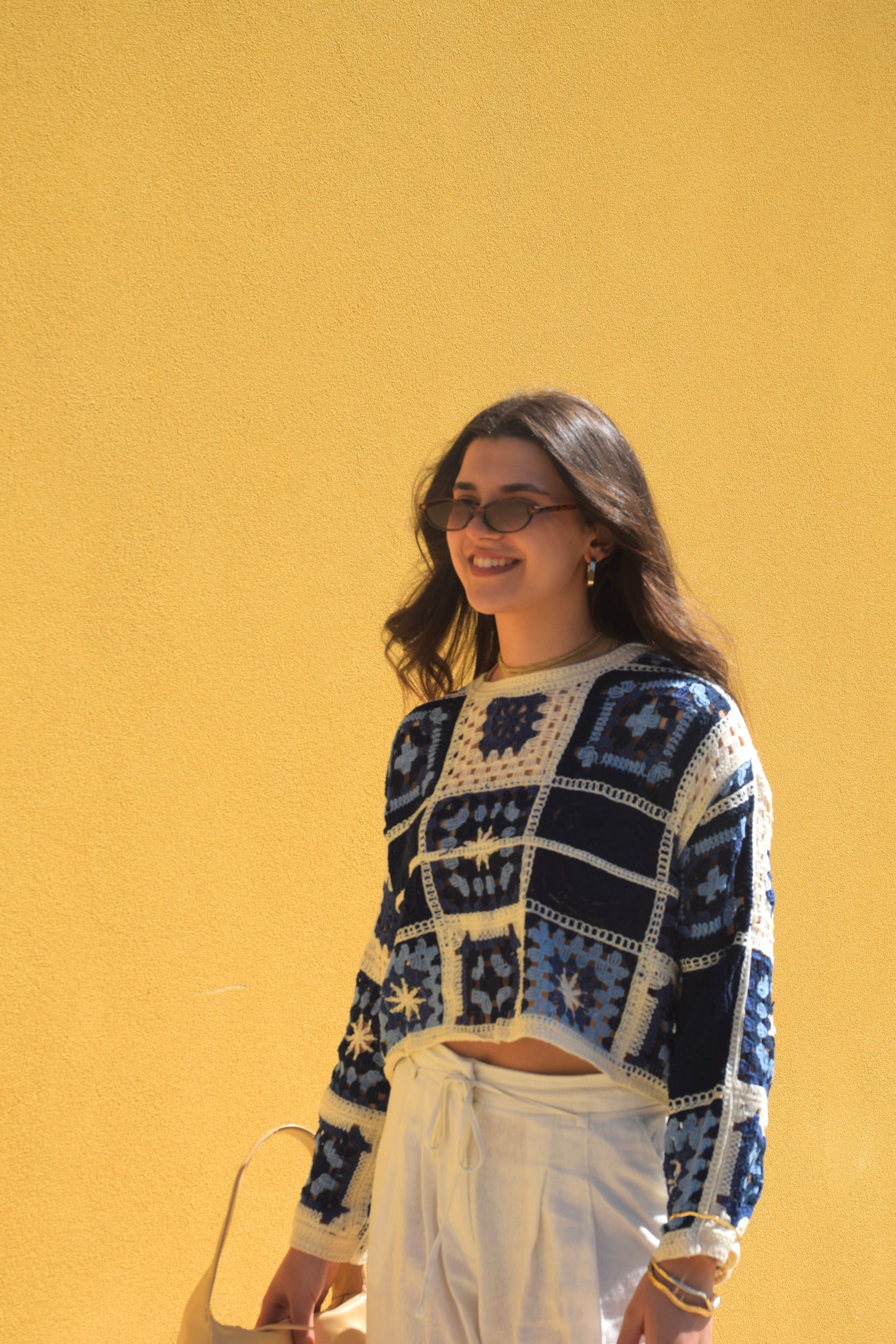 Crochet Squares Sweater