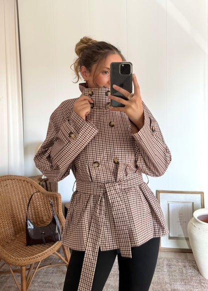 Trench Coat Plaid