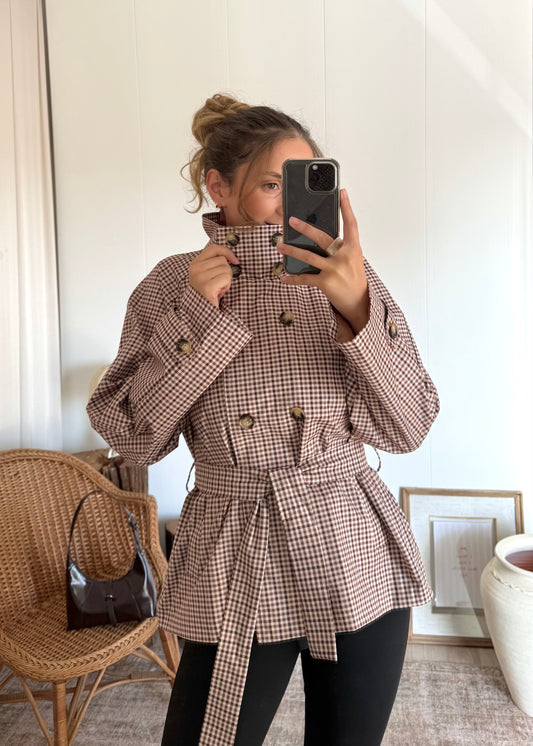Trench Coat Plaid