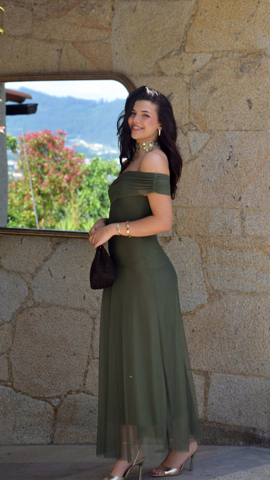 Solera Dress - Green