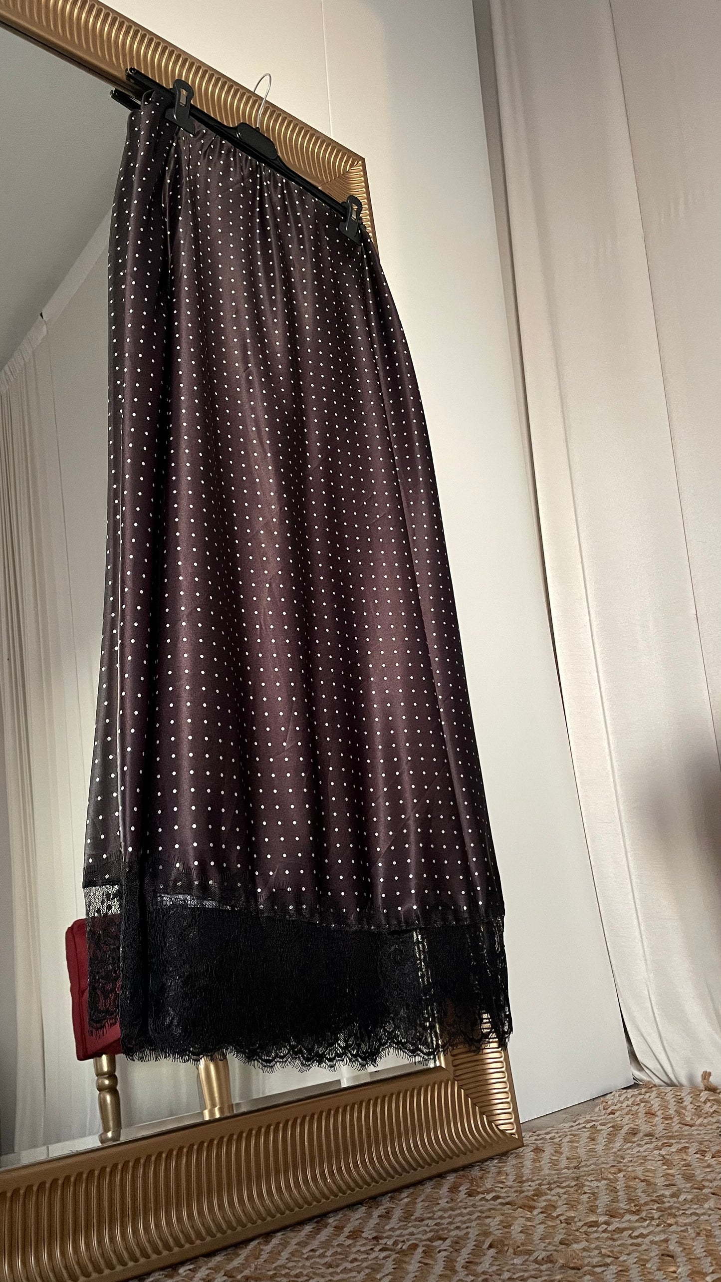Saia/Vestido Scandal Polka Dots & Lace